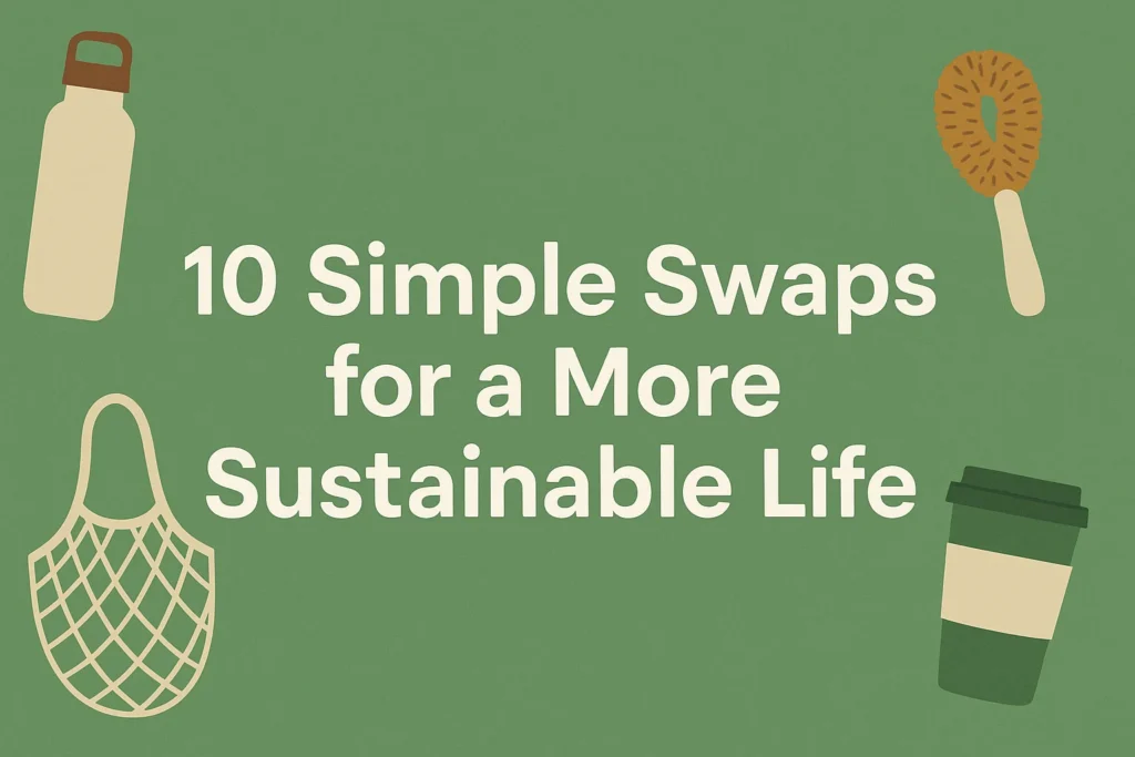 10 Simple Swaps for a More Sustainable Life