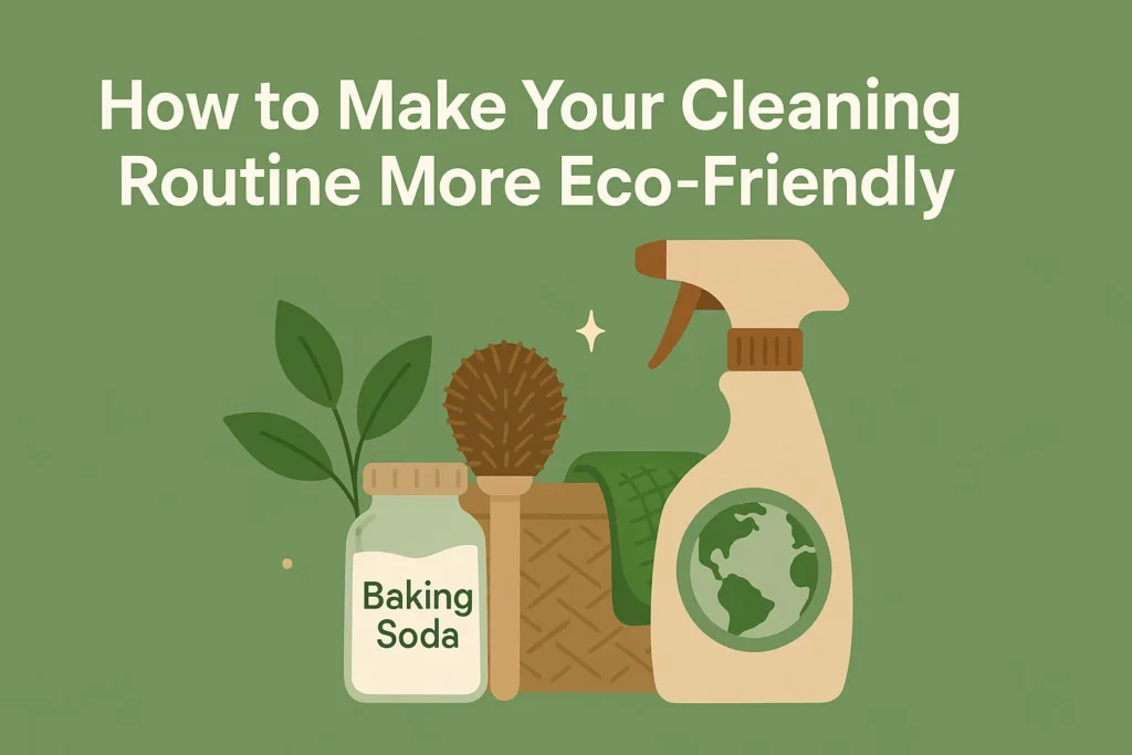 How to Make Your Cleaning Routine More Eco-Friendly