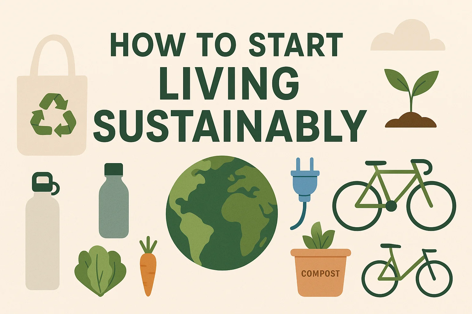 How to Start Living Sustainably