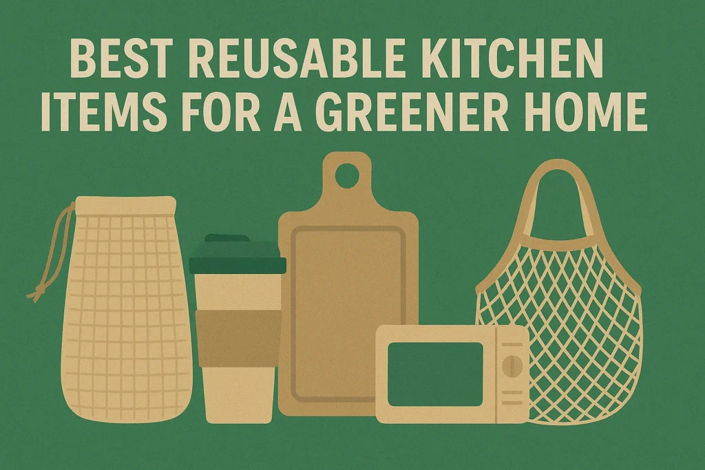 Best Reusable Kitchen Items for a Greener Home