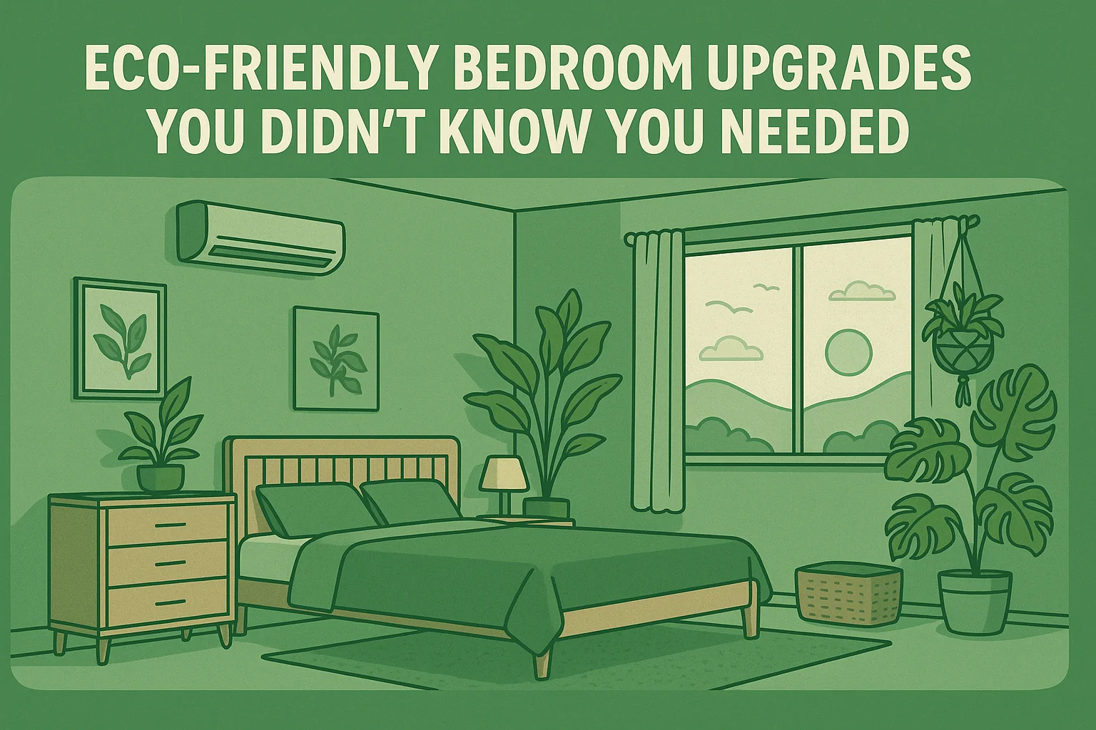 eco friendly bedroom products