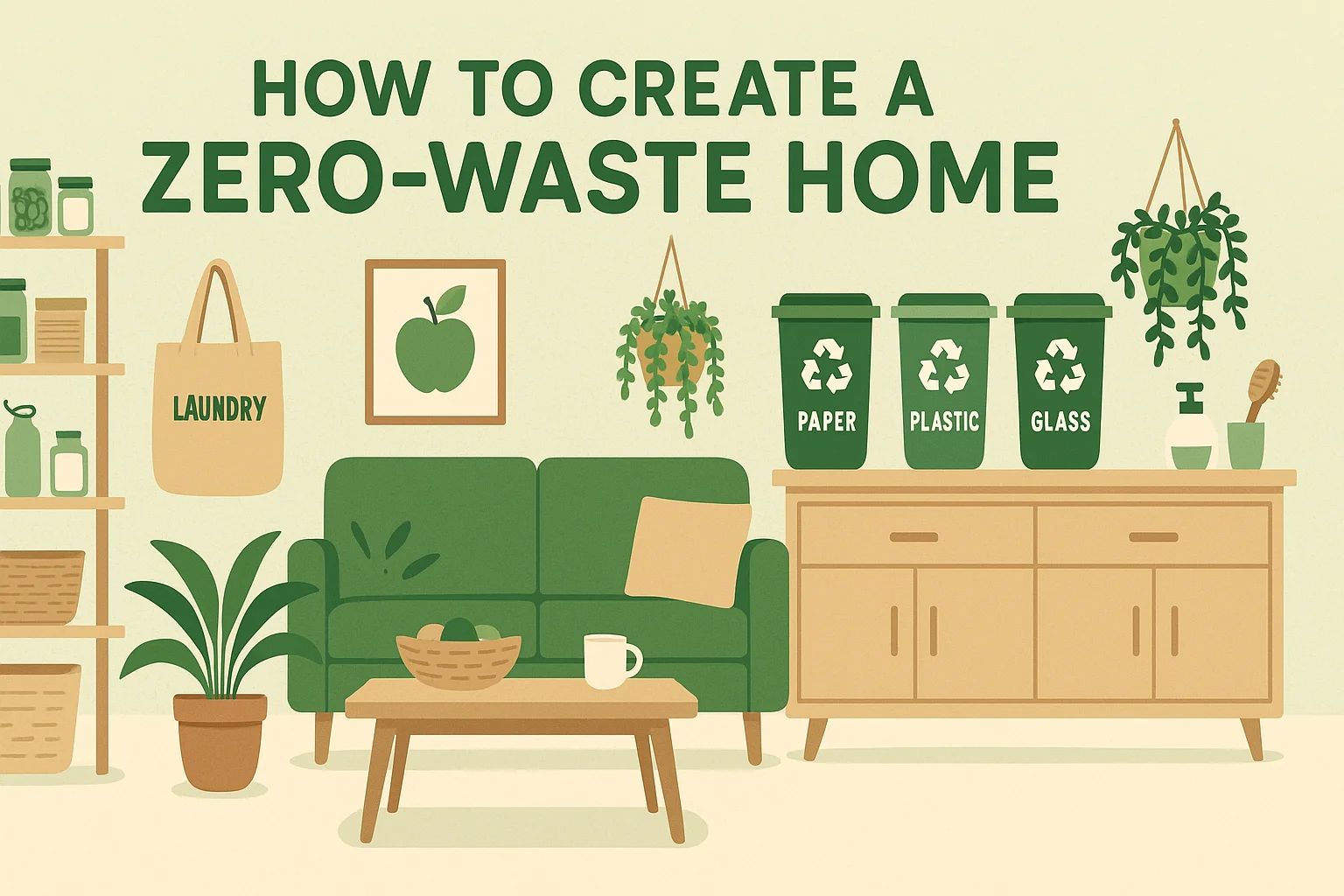 zero waste home setup