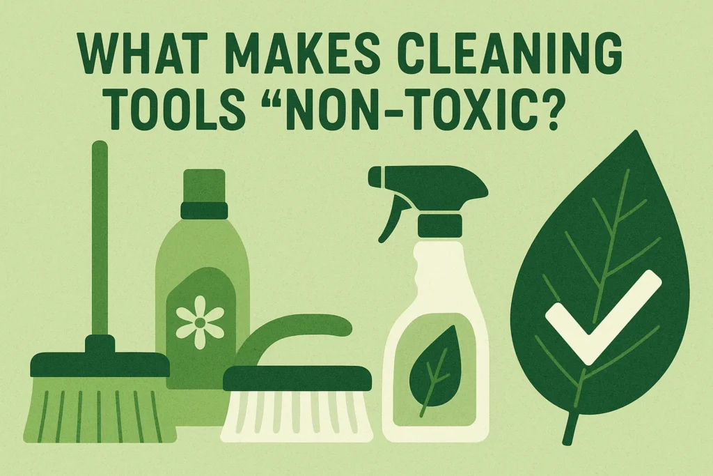 What Makes Cleaning Tools “Non-Toxic”?