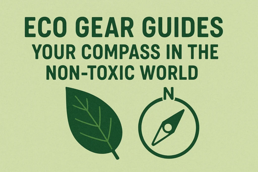 Eco Gear Guides: Your Compass in the Non-Toxic World
