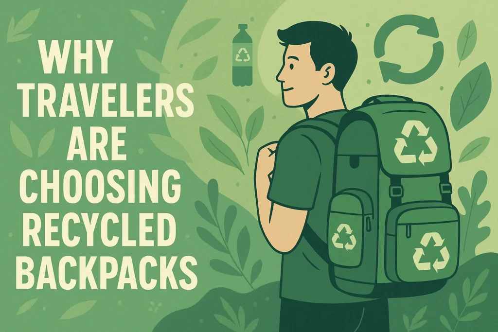 Why Travelers Are Choosing Recycled Backpacks