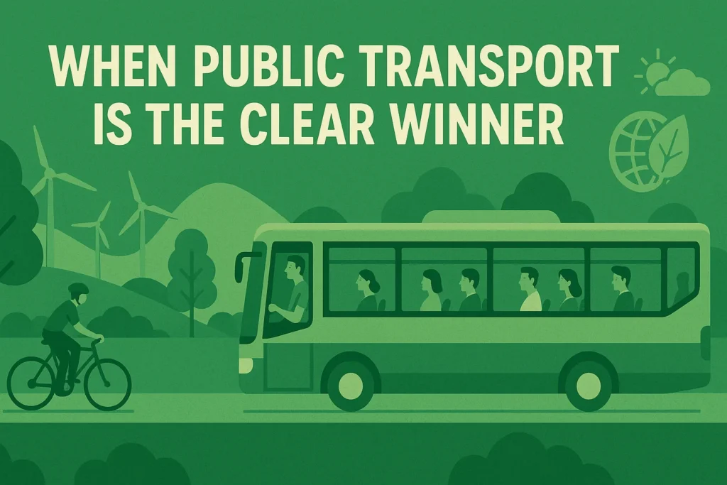 When Public Transport Is the Clear Winner