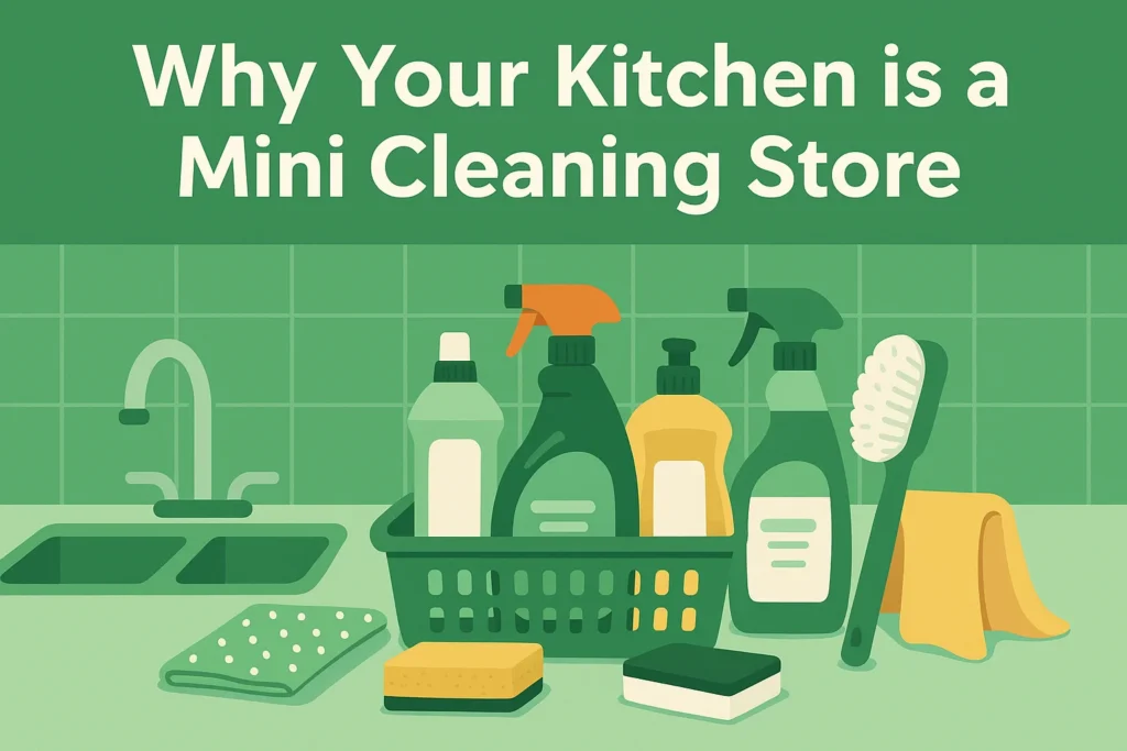 Why Your Kitchen is a Mini Cleaning Store