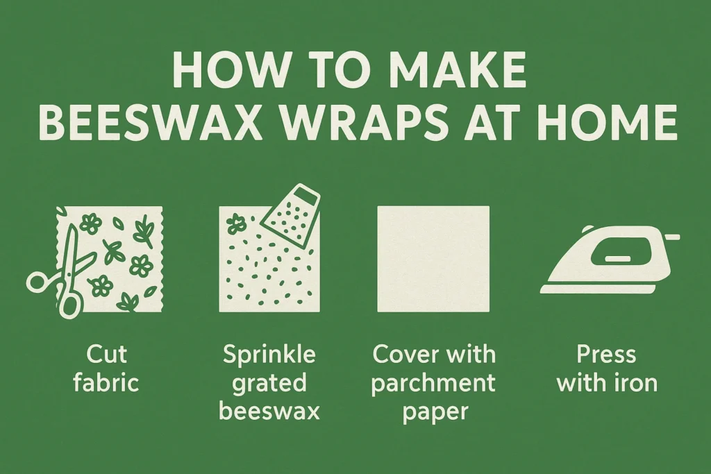 homemade beeswax wraps