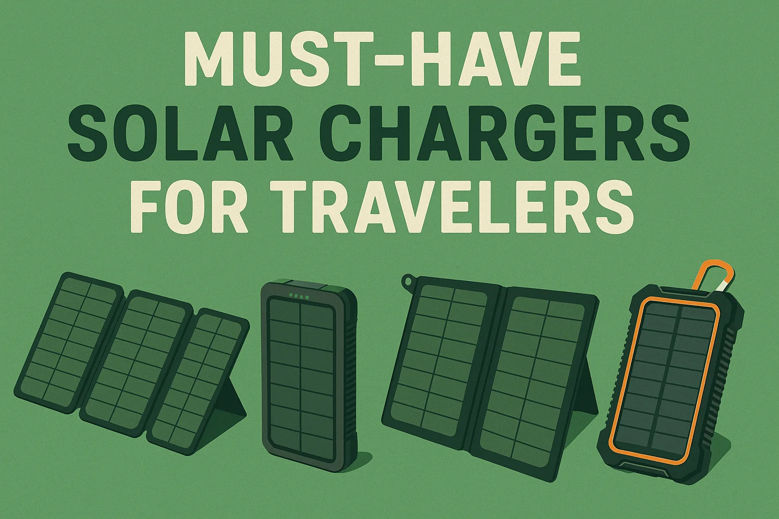 solar chargers travel