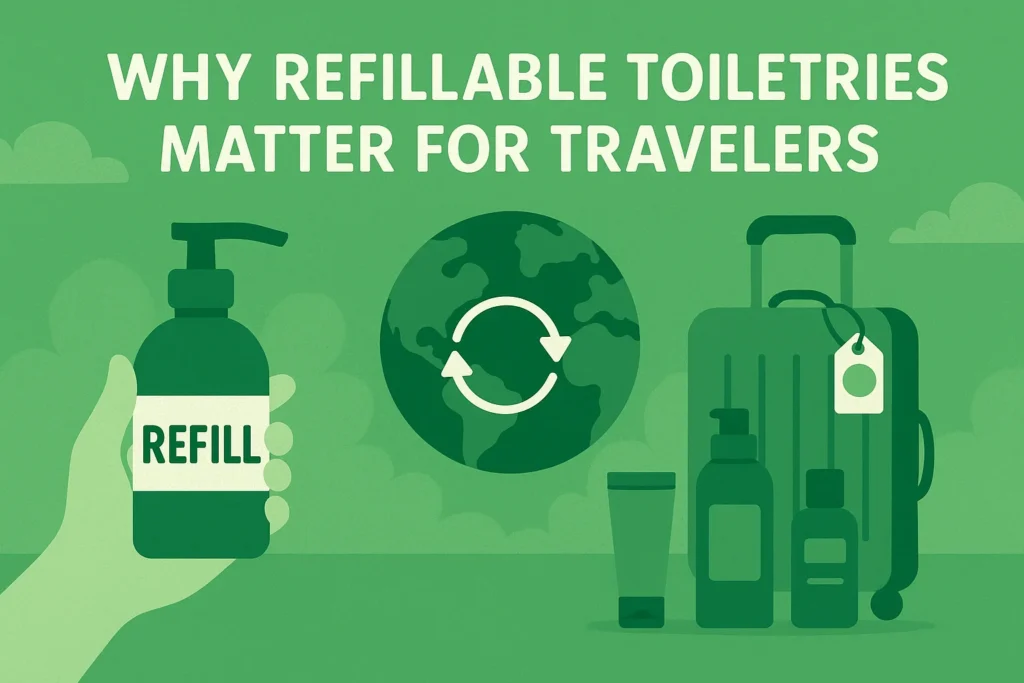 Why Refillable Toiletries Matter for Travelers