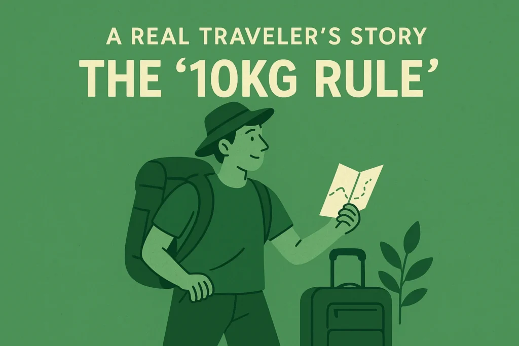 A Real Traveler’s Story – The “10kg Rule”
