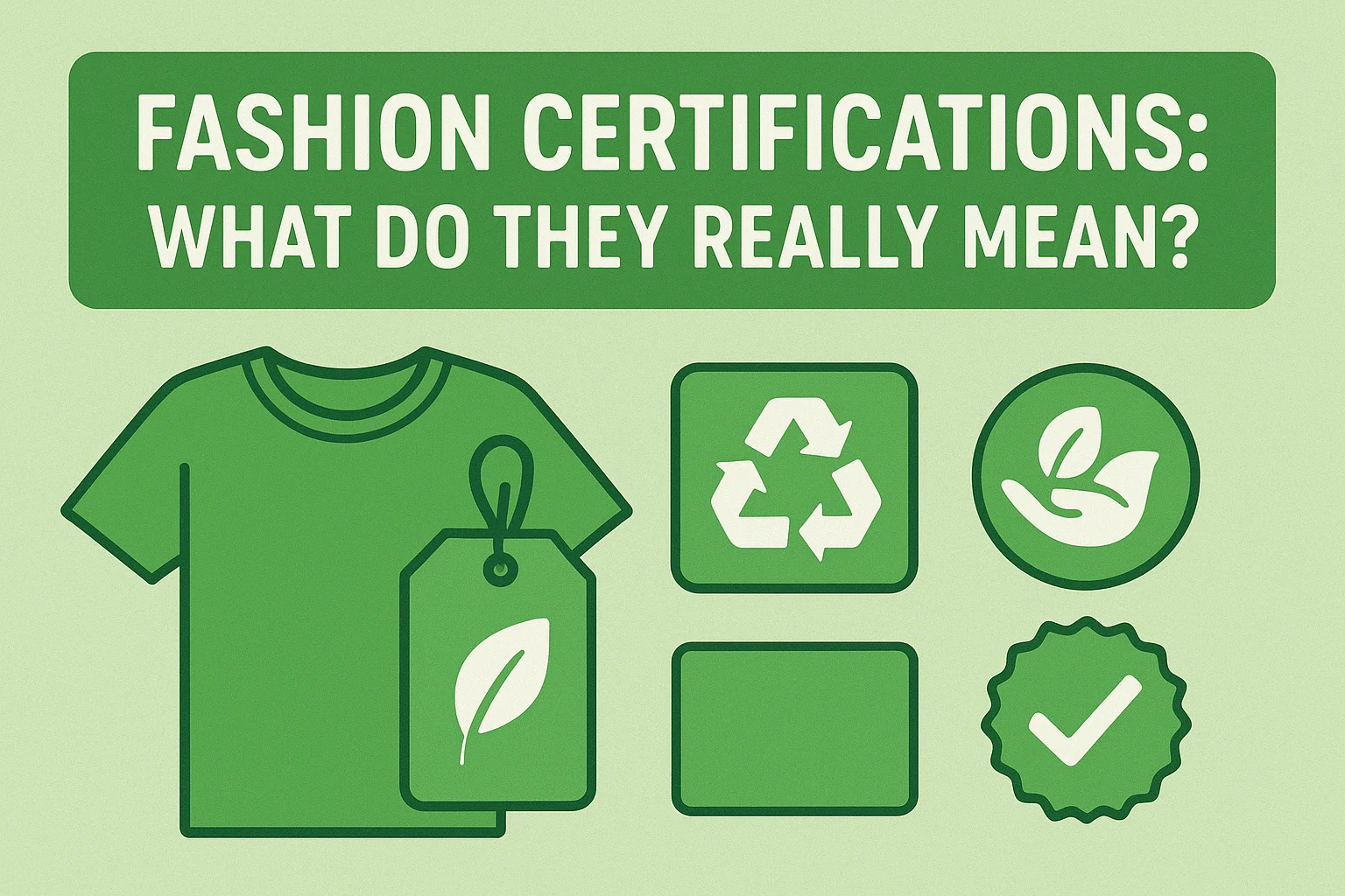 sustainable fashion certifications