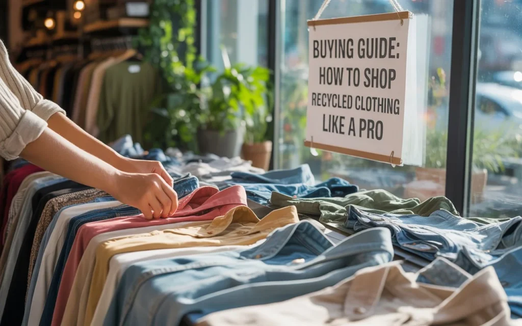 Buying Guide: How to Shop Recycled Clothing Like a Pro