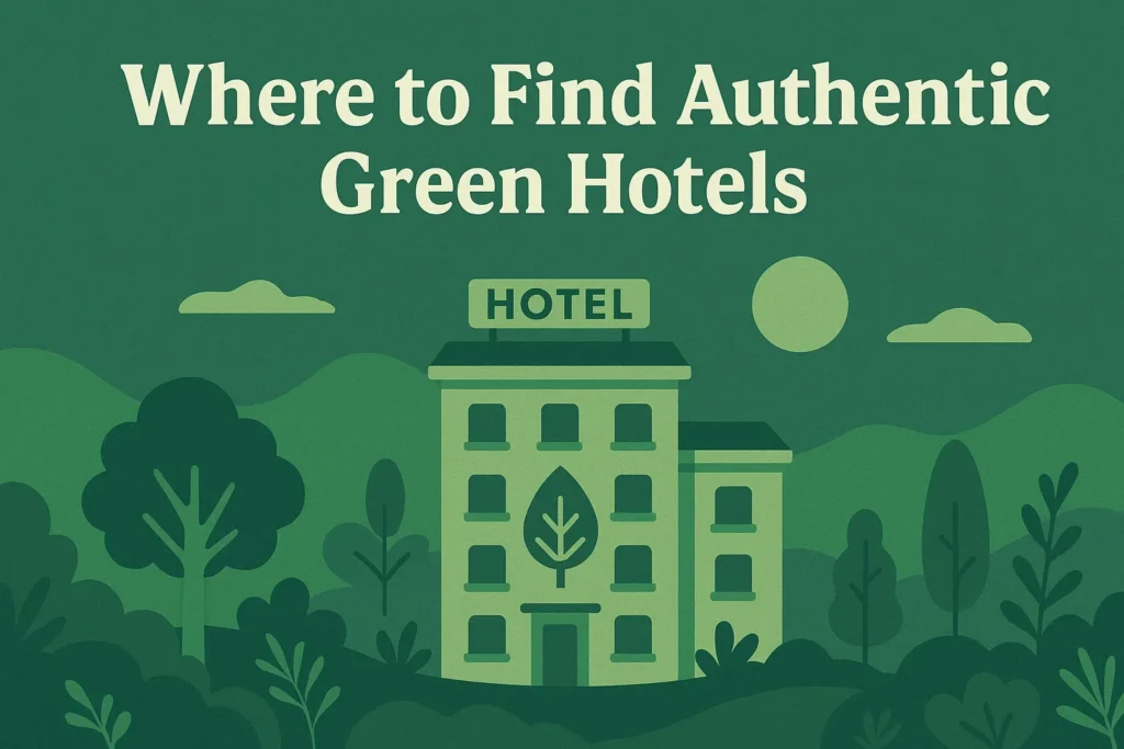 Where to Find Authentic Green Hotels